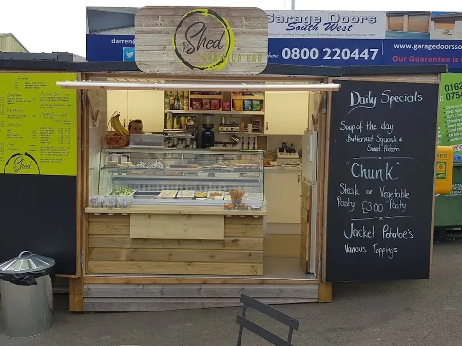 The Shed Sandwich Bar: Fresh Bites Near Dawlish Warren