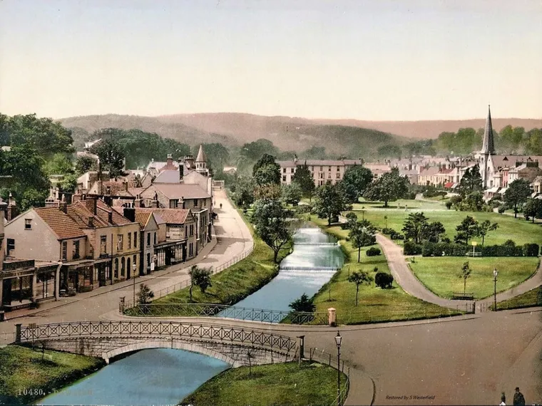 Old Dawlish scene