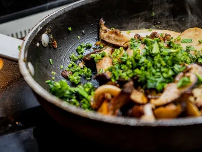 fried mushrooms
